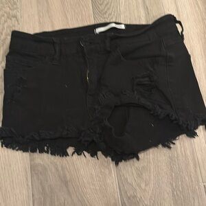 Klique B. Women’s Black Jean Shorts Size 26